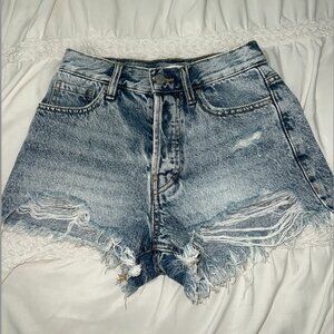 Pacsun Vintage High rise jean shorts